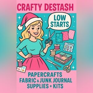 Letting Go of Supplies… Not Creativity! Check out Upcoming Live Auctions